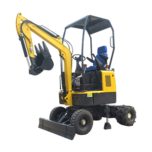 Nueva Excavadora Hidráulica de Ruedas Mini, Marca Reconocida, Motor 9, Sistema Hidráulico de Alta Eficiencia - Product Image 1