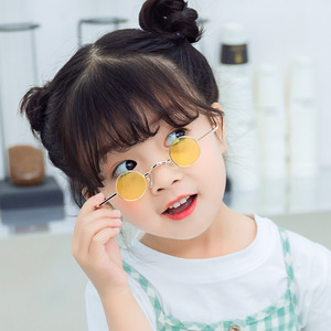 2025 Fashion Design Metal Small Round Frame <strong>Sunglasses</strong> Children Personalized Street Photo <strong>Sunglasses</strong> <strong>for</strong> Kids 3-10 <strong>Years</strong> <strong>Old</strong> - Product Image 1