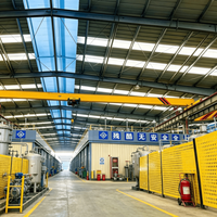 Pont roulant monopoutre Euro de 10 tonnes pour usine de production de vannes