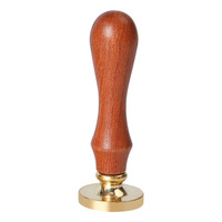 Célébrer Festival Carnaval Noël Promotion Souvenir Cadeau Logo Marque Événement Remplaçable Bois Timbre Tête Personnalisé Sceau De Cire Timbre