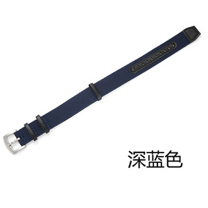 <span class=keywords><strong>Bracelet</strong></span> de montre en nylon et cuir premium <span class=keywords><strong>20mm</strong></span> 22mm, style sport, tressé, hybride <span class=keywords><strong>Nato</strong></span>, pour hommes, pièces de montre connectée - Product Image 6