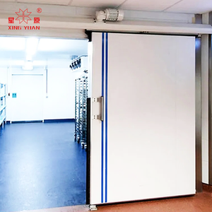 Portes isolées en acier inoxydable 100/120/150mm Porte coulissante pour chambre froide Porte de stockage à froid - Product Image 1