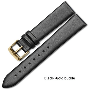 Lionorm Bracelet de montre à quartz en cuir véritable de luxe noir marron <span class=keywords><strong>bleu</strong></span> 12mm14mm 16mm 18mm 20mm 22mm tailles disponibles - Product Image 6