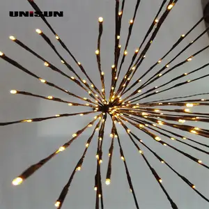 Home Garden Christmas Outdoor Decoration Flashing Fireworks Fairy Lights Starburst LED Light