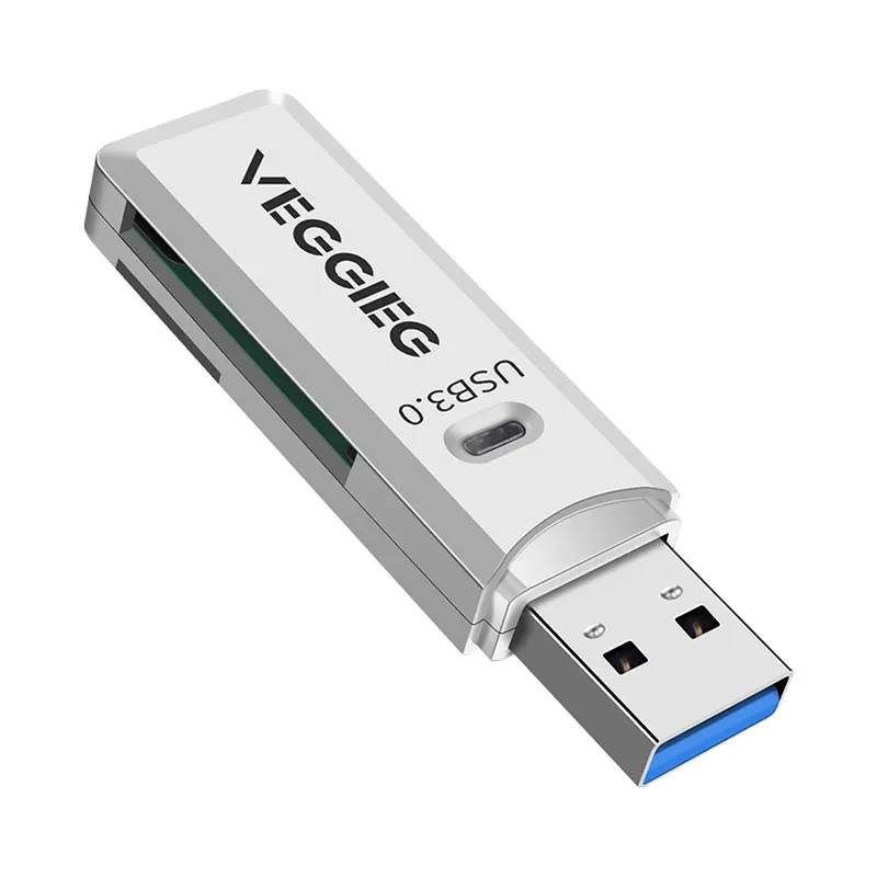 Veggieg OEM/ODM Leitor USB 3.0 Leitor De Cartão OTG Leitor De Cartão SD TF Leitor De Cartão USB Suporte Mac10 Win7/8/xp/vista