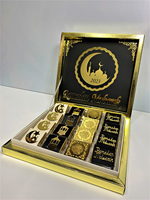 Ramadan Schokoladen box Cashew Baklava Kareem begünstigt Daten Eid Mubarak al-Adha Geschenk Schokoladen packung Urlaub Islamische Geschenk papier box