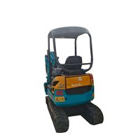 Miniexcavadora Usada de 1.5 Toneladas, Modelo U25 U15 U17 U25 U30, con Componentes Centrales PLC, Procedente de Japón para Kubota