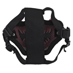 Máscara de Halloween con Colmillos, Máscara de Calavera de Media Cara, Correa Ajustable, Accesorios de Caza, Accesorios de Terror para Halloween - Product Image 4