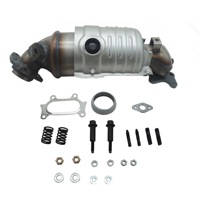 Vorderer Katalysator-Satz Direktmontage-Kompatibel mit Honda Civic 2006 2007 2008 2009 2010 2011, L4 1.8L 16641