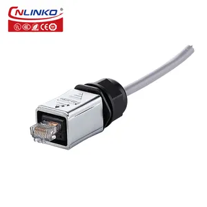 Internet RJ45 enchufe hembra impermeable Rj45 conector