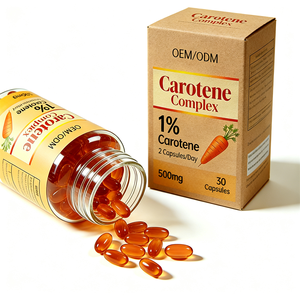 Hoogwaardige <span class=keywords><strong>Beta</strong></span> Caroteen Antioxidant Ondersteuning OEM GMP Gecertificeerde Caroteen Complex Zachte Capsules - Product Image 2
