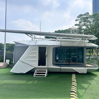 Vente directe d'usine, maison capsule au design unique, la meilleure maison modulaire en acier moderne de luxe de Chine