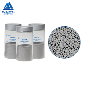 Hochreines Pulver mit niedrigem Sauerstoff gehalt Metallurgie Sphärisches Kupfer legierung metallpulver CuSn10 für SLM 3D-Drucker - Product Image 2