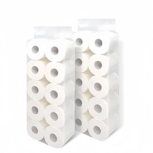 กระดาษชำระไม้ไผ่รับรองมาตรฐาน Eco-Certified - 3 ชั้น ปลอดภัยสำหรับบ่อส้วม นุ่ม ย่อยสลายได้ ผลิตภัณฑ์สำหรับโรงแรมแบบขายส่ง - Product Image 1