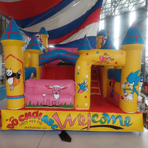 Casa inflable ABC de 3m x 4m, material de PVC, fácil de instalar, ideal para parques de atracciones, aplicación para juegos en Vietnam. - Product Image 4