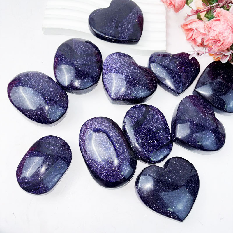 Semi Precious Stone Crafts Polished Sparkling