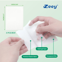 Patch hydrocolloïde CSl Patch de gestion de la douleur au menthol pour l'arthrite, la sciatique et la récupération post-entraînement-Ultra-mince