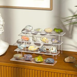 Özel fabrika 4 katlı yükselir raf vitrin fikstür takı raf akrilik ekran standları - Product Image 5