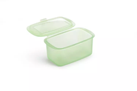 Boîte à déjeuner en Silicone réutilisable, conteneur pliable de qualité alimentaire pour cuisine