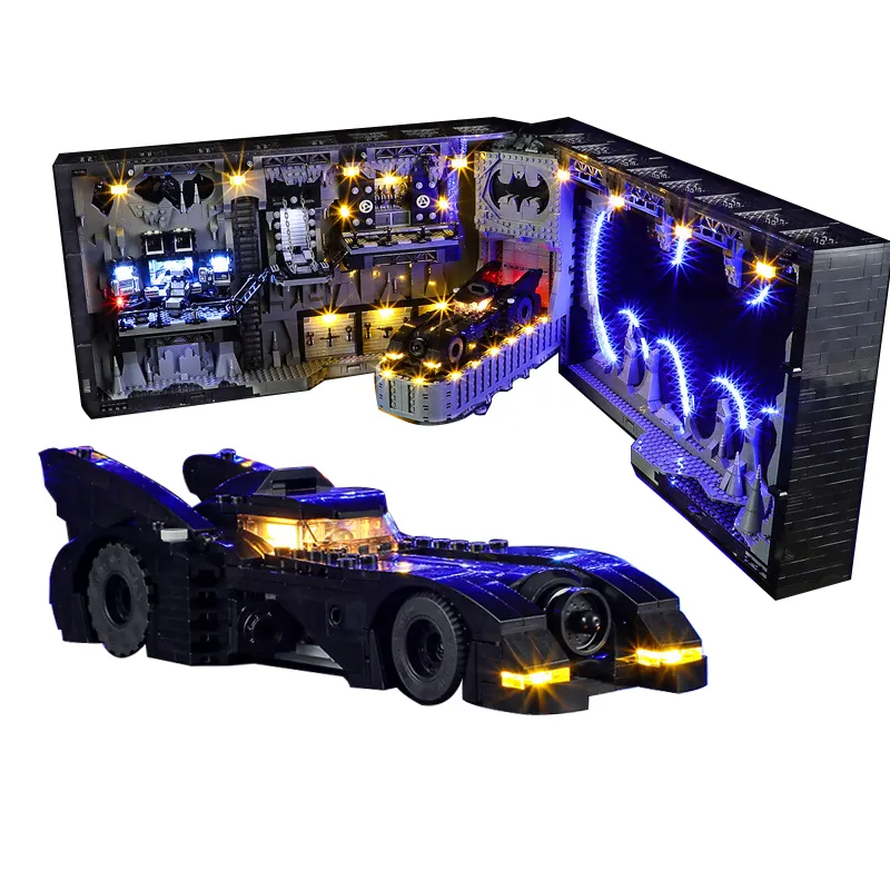 2023 New Arrival 76252 Batcave Shadow Box LED Light SET For Toys Kids Boys Adult Birthday Gifts MOC 3981PCS Other Block Toys