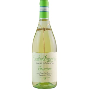 Vin blanc italien Zaccagnini Pecorino Bruzzo DOC 750ml 13% d'alcool 8/10C Servir avec des poissons grillés, des salades fraîches 6 bouteilles/boîte 3 ans - Product Image 1