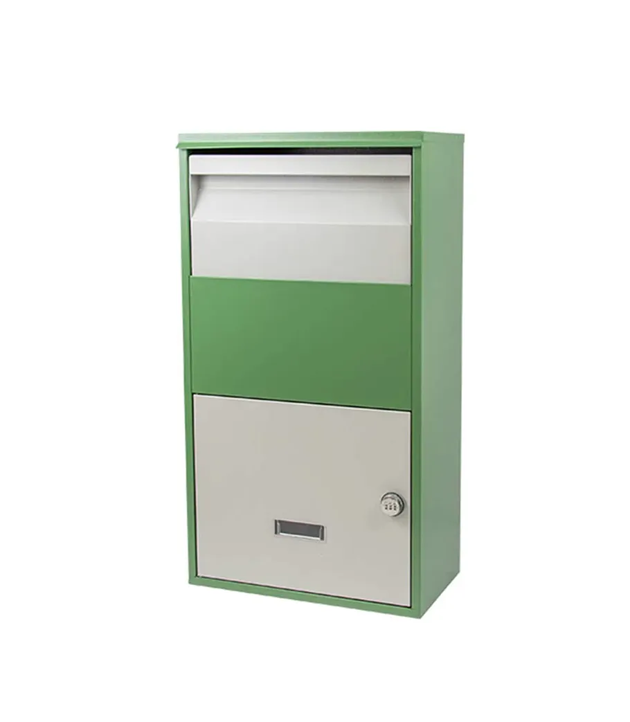 high quality parcel drop box wall mounted locking dropbox parcel box outdoor parcel mailbox