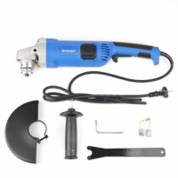 Meuleuse d'angle électrique INTOUGH 2400W 180mm 7 pouces, outil électrique industriel pour la découpe, le meulage et le polissage des métaux, OEM bienvenu