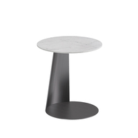 Table basse de salon extensible blanche moderne de luxe, minimaliste, créative, simple, haut de gamme, durable, avec rangement, petite, en marbre