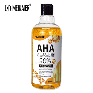 Sérum Visage et Corps Éclaircissant Anti-Taches à la Nicotinamide, Vitamine C et AHA, Hydratant et Blanchissant, 500ml, <span class=keywords><strong>Acide</strong></span> <span class=keywords><strong>Hyaluronique</strong></span> - Product Image 5