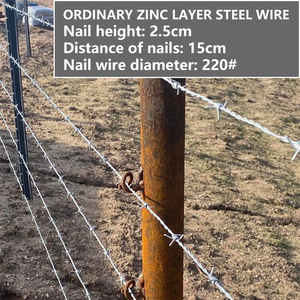 Shuairunxin giá thấp bán concertina dao cạo dây thép gai tường Spike chống leo lên Chống Trộm dây thép gai cho trang trại hàng rào công cụ - Product Image 3