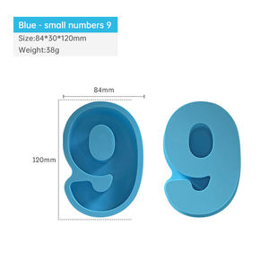 Al por mayor venta al por mayor nuevo gran 0-9 Digital número <span class=keywords><strong>de</strong></span> formas <span class=keywords><strong>de</strong></span> resina del Pop cumpleaños <span class=keywords><strong>moldes</strong></span> <span class=keywords><strong>de</strong></span> pastel <span class=keywords><strong>de</strong></span> silicona <span class=keywords><strong>para</strong></span> hornear Pan herramientas - Product Image 6