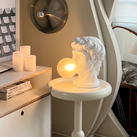 Nouvelle conception de lampe de table sculpturale LED Villa David Grèce avec bulles de savon