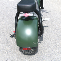 Sıcak satış 1500w 60v citycoco yağ lastik elektrikli kargo scooter/e scooter 2000w