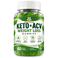 Complément Alimentaire Vitamines Keto Gummies 60 Pièces ACV Favorise la Digestion Directement du Fabricant en Stock