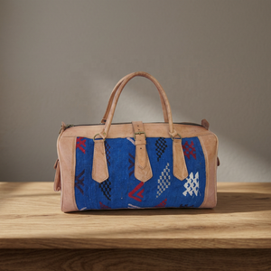 Sac de voyage unisexe en cuir véritable de haute qualité, classique, luxueux, multifonctionnel, élégant, pour les vacances, sac de sport souple - Product Image 1