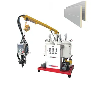 China manufacturer Polyurethane high pressure pu sandwich panel foaming machine /pu panel making machine