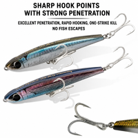 Leurre de pêche coulant Shimano PB-315N 115xs 115mm 60g, type crayon, excellent pour la pêche, stickbait, wobblers, matériel de pêche