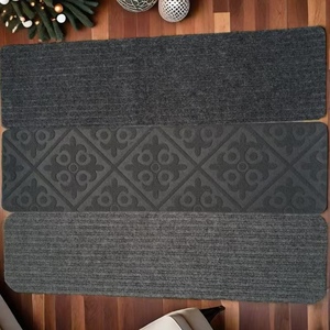 Tapis d'<span class=keywords><strong>escalier</strong></span> auto-adhésif 8x30 pouces, antidérapant, <span class=keywords><strong>pour</strong></span> marches d'<span class=keywords><strong>escalier</strong></span> intérieures, tapis <span class=keywords><strong>pour</strong></span> marches en bois - Product Image 6