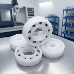 Rodamiento de Bolas Sic 6002, Rodamiento de Plástico, Anillo de PVDF, Rodamiento de Bolas de Ranura Profunda, Resistente a la Corrosión - Product Image 5