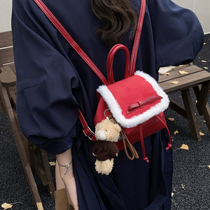 Mini <span class=keywords><strong>Zaino</strong></span> di Alta Gamma per <span class=keywords><strong>Donna</strong></span> Autunno Inverno 2025 Nuovo Stile Retrò <span class=keywords><strong>a</strong></span> Secchiello Borsa Monospalla Versatile - Product Image 5