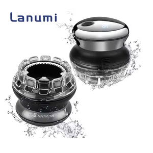Kit Tagliacapelli Rotante Senza Fili Lanumi SH-2678, Nuovo Design per Taglio Capelli Fai-da-Te, Impermeabile, Ricarica USB per Uso Domestico - Product Image 1