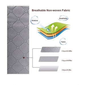 <b>Large</b> Double Zipper Foldable PVC Organizer Thickened Non-Woven Fabric Sewing Technique Functional <b>Wardrobe</b> Clothing - Product Image 5