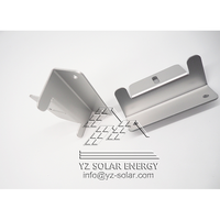 Support de panneau solaire en forme de Z en aluminium CE Style Z Supports de montage solaires pour montage sur camping-car/caravane/marine.