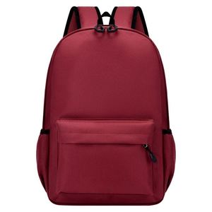 Nouveau Sac à Dos Simple Couleur Unie 2025 – Idéal pour l'École, les Loisirs et les Voyages – Vente en Gros - Product Image 3