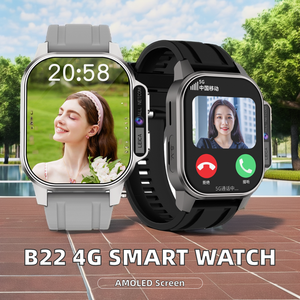 <span class=keywords><strong>Reloj</strong></span> <span class=keywords><strong>Inteligente</strong></span> 4G B22 2025 para Hombre y <span class=keywords><strong>Mujer</strong></span>, Pantalla AMOLED de 2.13 Pulgadas, Monitor de Ritmo Cardíaco, Videollamadas, Tiktok, Facebook, Twitter, <span class=keywords><strong>Whatsapp</strong></span>, Android - Product Image 2