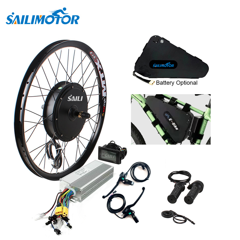 Aazon.co : Electric Bikes Conversion Kit 20 "/ 24" / 26 "/ 27.5" / 28