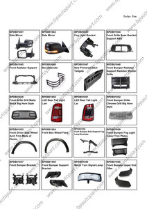Luz Trasera para Ram 1500 2019-2024, Halógena con Bisel Negro - Product Image 5