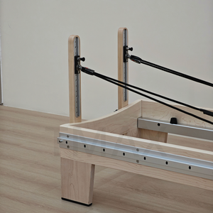 Cama Reformer Tmax Full Track con Núcleo de Madera Maciza de Arce, Máquina de Pilates para Entrenamiento en Interiores, Cama de Pilates Reformer para Yoga - Product Image 6