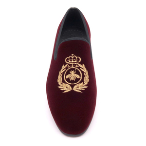 Vendita calda <span class=keywords><strong>scarpe</strong></span> eleganti in pelle scamosciata da <span class=keywords><strong>uomo</strong></span> con ricami in velluto mocassini personalizzabili nuove <span class=keywords><strong>scarpe</strong></span> estive Casual - Product Image 4