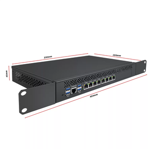 Dispositivo de red BKHD de 8 puertos 2.5G con procesador Intel Core i3, i5 o i7 opcional, enrutador firewall con fibra SFP de 10G - Product Image 3